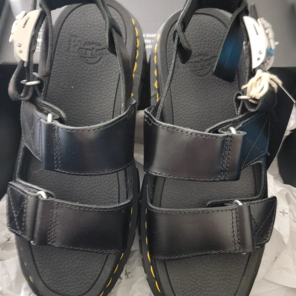 Dr. Martens Ricki Heaven by Marc Jacobs 2-Strap Platform Sandals 8 NWT - Picture 4 of 8